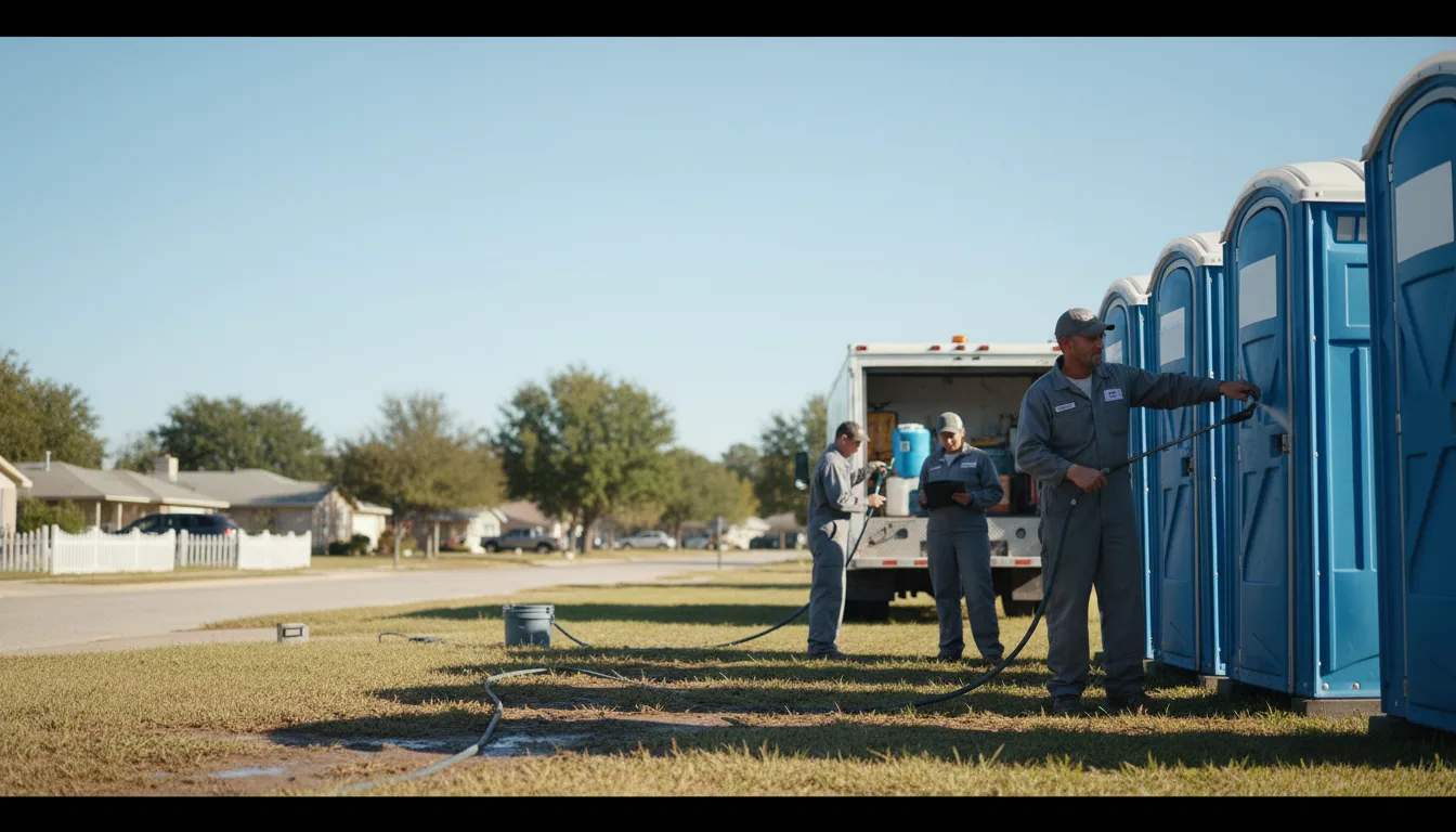 Long-Term Portable Toilet Rental in Tunnel Hill, GA near me